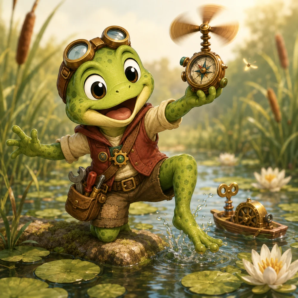 Voorbeeld van Flinns springkompasproef