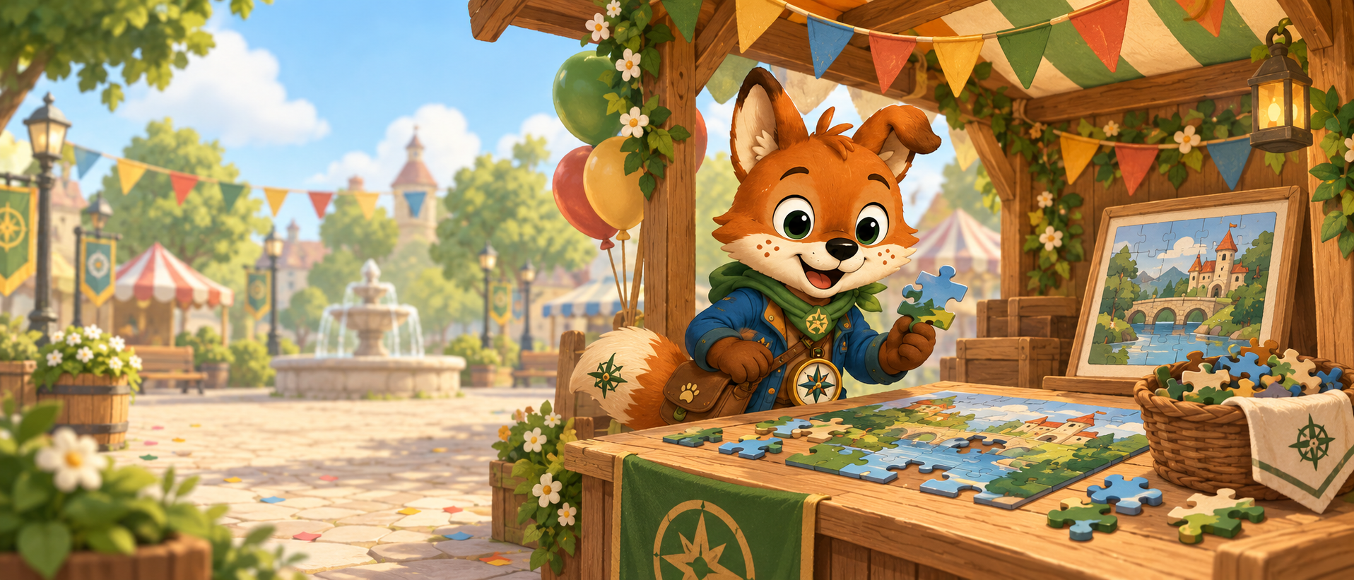 De Puzzelkraam in Spelwereld